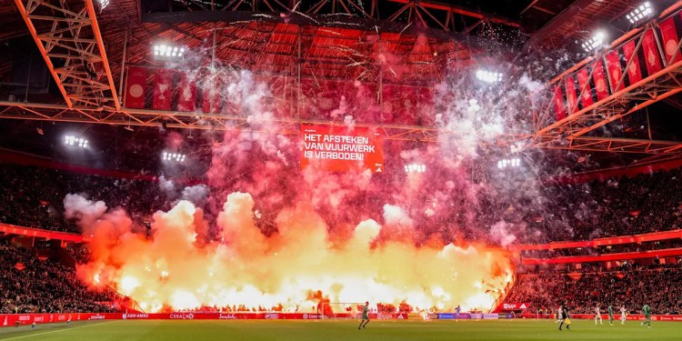 Ajax Criticizes Fireworks After Match Abandoned Ajax Criticizes Fireworks After Match Abandoned