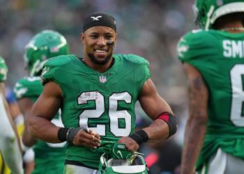 Saquon Barkley hit a milestone in 1st year with Eagles. But with history in reach, Philadelphia now faces a dilemma Saquon Barkley hit a milestone in 1st year with Eagles. But with history in reach, Philadelphia now faces a dilemma