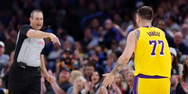 Lakers melt down in loss to Thunder after Luka Dončić’s ejection for comment to OKC fan that ref thought was directed at him Lakers melt down in loss to Thunder after Luka Dončić’s ejection for comment to OKC fan that ref thought was directed at him