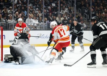 Kings Lose to Calgary in Overtime Kings Lose to Calgary in Overtime