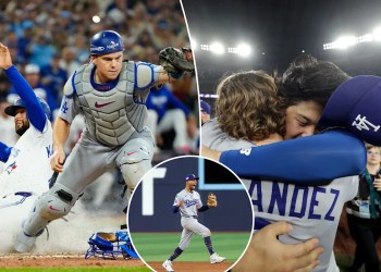 Blue Jays Runner Called Out at Plate in Game 7 Blue Jays Runner Called Out at Plate in Game 7