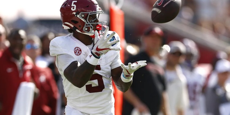 NFL Draft Profile 2026: Germie Bernard, Alabama Wide Receiver NFL Draft Profile 2026: Germie Bernard, Alabama Wide Receiver