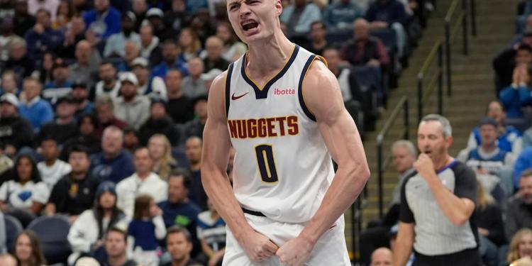 Nuggets G Christian Braun dunked on Rudy Gobert so hard it nearly started a fight Nuggets G Christian Braun dunked on Rudy Gobert so hard it nearly started a fight