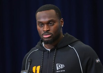 Notre Dame, Penn State Running Backs at NFL Scouting Combine Notre Dame, Penn State Running Backs at NFL Scouting Combine