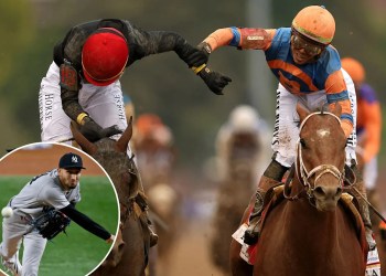 Yankees’ Elmer Rodriguez Emotional as Cousins Win Kentucky Derby Yankees’ Elmer Rodriguez Emotional as Cousins Win Kentucky Derby