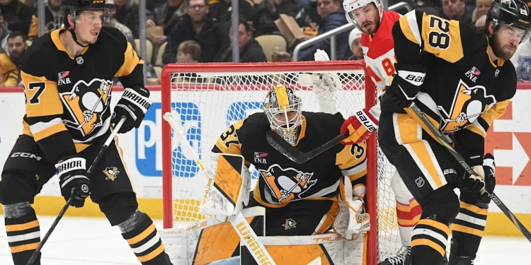 Penguins Lose 2-1 to Flames, Ending Six-Game Win Streak Penguins Lose 2-1 to Flames, Ending Six-Game Win Streak