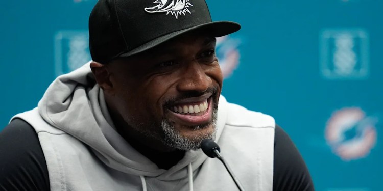 Buffalo Bills Interview Dolphins DC Anthony Weaver Buffalo Bills Interview Dolphins DC Anthony Weaver