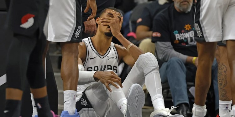 Wembanyama (concussion) Questionable for Game 3 vs. Trail Blazers Wembanyama (concussion) Questionable for Game 3 vs. Trail Blazers