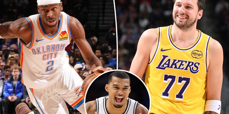 MVP Race Involves Luka Doncic, Shai Gilgeous-Alexander, Victor Wembanyama MVP Race Involves Luka Doncic, Shai Gilgeous-Alexander, Victor Wembanyama