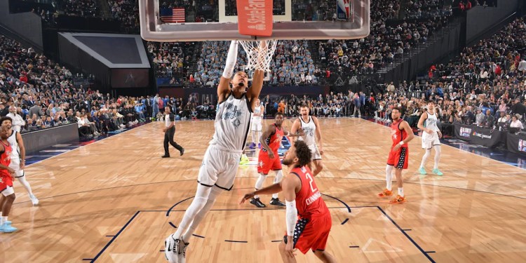 Wembanyama performs well but loses in All-Star Game Wembanyama performs well but loses in All-Star Game