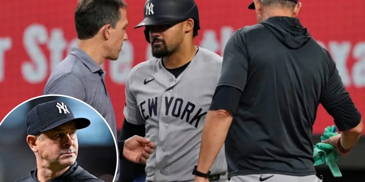 Yankees Await Injury Update on Jasson Dominguez Yankees Await Injury Update on Jasson Dominguez