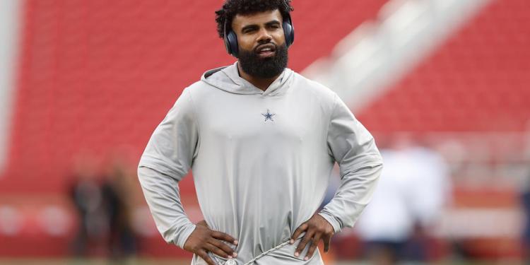 Cowboys RB Ezekiel Elliott will be inactive vs. Falcons for reported disciplinary reasons Cowboys RB Ezekiel Elliott will be inactive vs. Falcons for reported disciplinary reasons