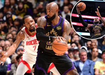 LeBron James has playoff history in Lakers-Rockets series LeBron James has playoff history in Lakers-Rockets series