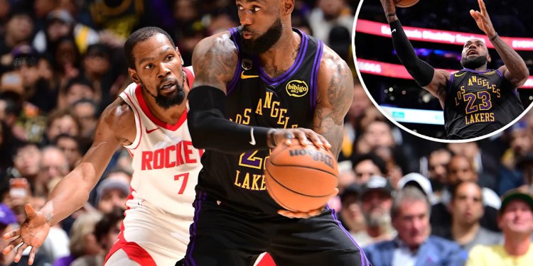 LeBron James has playoff history in Lakers-Rockets series LeBron James has playoff history in Lakers-Rockets series