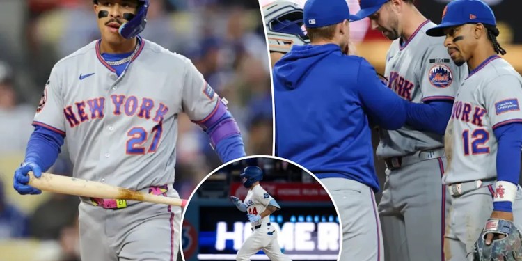 Mets lose to Dodgers, extend losing streak to six games Mets lose to Dodgers, extend losing streak to six games