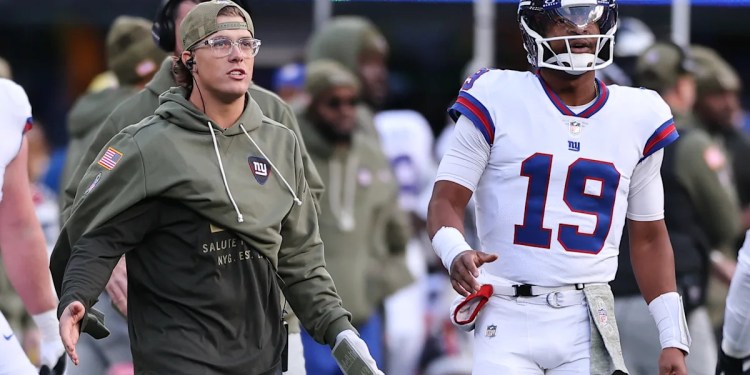 Giants QB Jaxson Dart in concussion protocol, out vs. Lions Giants QB Jaxson Dart in concussion protocol, out vs. Lions