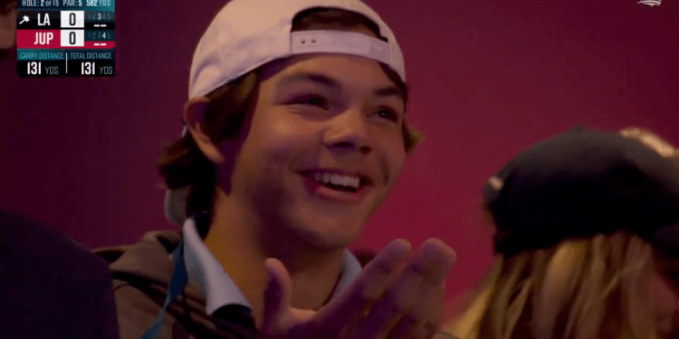 Charlie Woods has fun at dad Tiger’s expense during TGL debut Charlie Woods has fun at dad Tiger’s expense during TGL debut