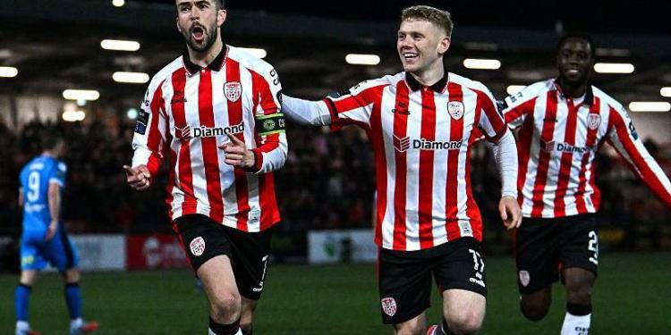 Duffy scores three goals in Derry’s comeback win Duffy scores three goals in Derry’s comeback win