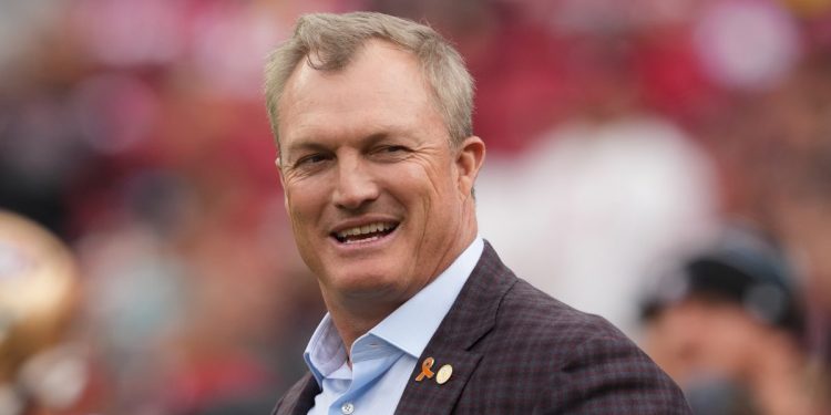 49ers GM John Lynch evaluates wide receivers before Scouting Combine 49ers GM John Lynch evaluates wide receivers before Scouting Combine