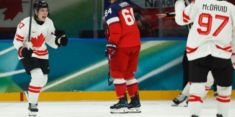 Macklin Celebrini Scores in Team Canada’s Olympic Opening Win Macklin Celebrini Scores in Team Canada’s Olympic Opening Win