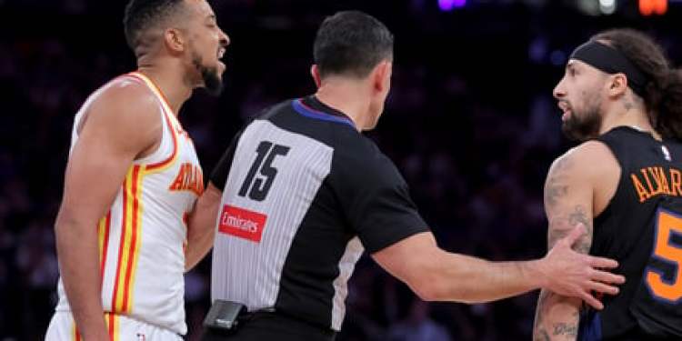 CJ McCollum comments on MSG crowd in Hawks’ Game 2 win CJ McCollum comments on MSG crowd in Hawks’ Game 2 win