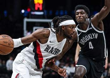 Nets score below 100 in 114-95 loss to Trail Blazers Nets score below 100 in 114-95 loss to Trail Blazers