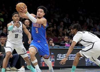 Nets record 24 first-half points in 121-92 loss to Thunder Nets record 24 first-half points in 121-92 loss to Thunder