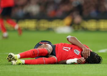 Noni Madueke Substituted Early Due to Injury Against Uruguay
Concerns for Arsenal Following Injury Noni Madueke Substituted Early Due to Injury Against Uruguay
Concerns for Arsenal Following Injury