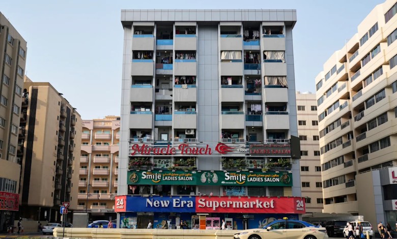 As Dubai is cracked into flats filled with jerry jarring, migrant staff do not have any other thing to go As Dubai is cracked into flats filled with jerry jarring, migrant staff do not have any other thing to go