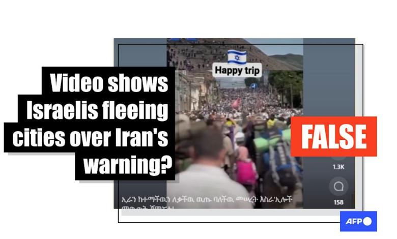 The video shows the Russian trip, not the Israelites removed Iran strikes The video shows the Russian trip, not the Israelites removed Iran strikes
