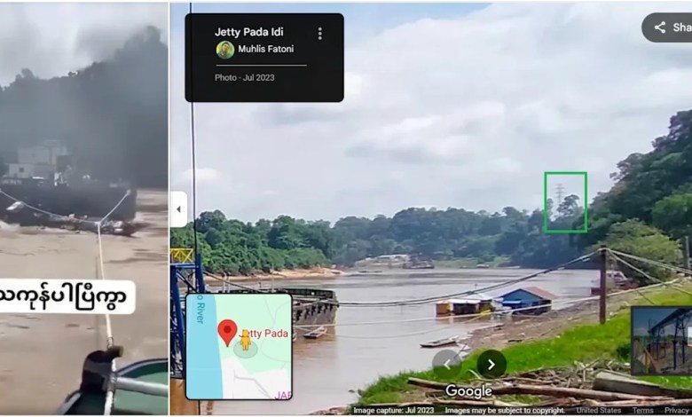 The video indicates a fatal crash in Indonesia, not MANANMAR The video indicates a fatal crash in Indonesia, not MANANMAR