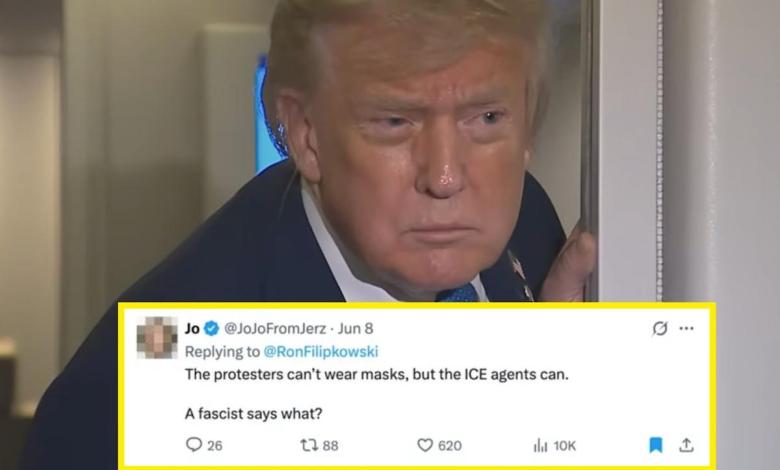Donald Trump is so concerned with protesters who are especially dressed in particular, and people announced the powerful hypocrisy of the law wearing the ALLLLLLL Donald Trump is so concerned with protesters who are especially dressed in particular, and people announced the powerful hypocrisy of the law wearing the ALLLLLLL