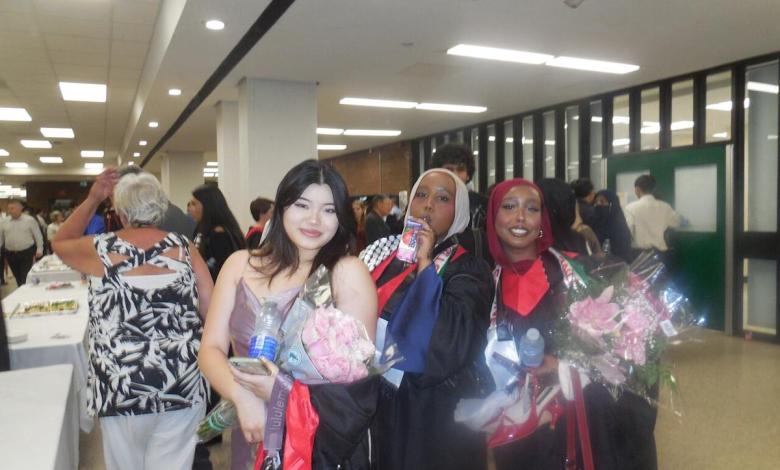 Valedictorian has been told to stay home after making pro-palestine words in the form of Grad Valedictorian has been told to stay home after making pro-palestine words in the form of Grad