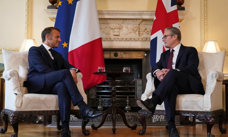 Britain and France tried to deal with the English channel. Britain and France tried to deal with the English channel.