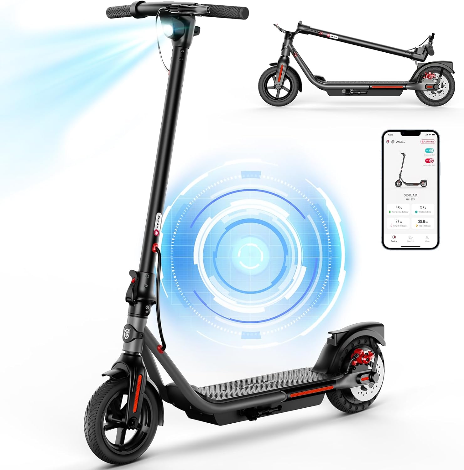 Unleash Your Commute: Explore the SISIGAD Electric Scooter with 19 MPH Speed! Unleash Your Commute: Explore the SISIGAD Electric Scooter with 19 MPH Speed!