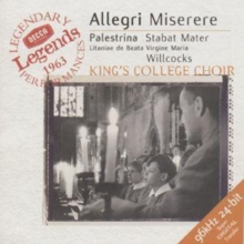 Miserere / Stabat Mater / Litaniae De Beata Virgine Maria