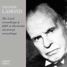 The Liszt Recordings & HMV & Electrola Electrical Recordings