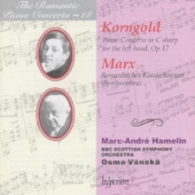 Piano Concerto In C Sharp For The Left Hand, Op 17 / Romantisches Klavierkonzert (First Recording)