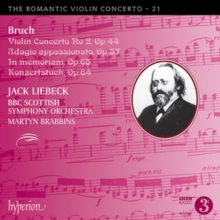 Violin Concerto No 2, Op 44 • Adagio Appassionato, Op 57 • In Memorian, Op 65 • Konzertstück, Op 84