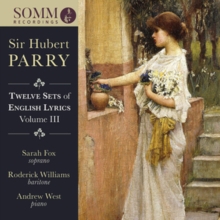 Twelve Sets Of English Lyrics Volume III