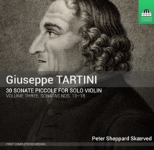 30 Sonate Piccole For Solo Violin, Volume Three: Sonatas Nos. 13-18