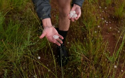 A warmer world creates bigger and more damaging hailstones, study says A warmer world creates bigger and more damaging hailstones, study says