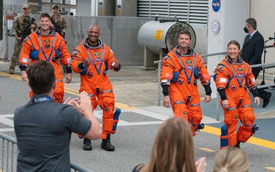 These 4 astronauts are making history on flight around the moon These 4 astronauts are making history on flight around the moon