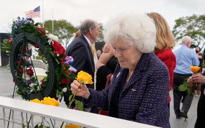 NASA and families of fallen astronauts mark 40th anniversary of space shuttle Challenger accident NASA and families of fallen astronauts mark 40th anniversary of space shuttle Challenger accident