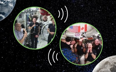 Talk about long distance! Watch the farthest-ever crew call in space between Artemis 2 and the ISS Talk about long distance! Watch the farthest-ever crew call in space between Artemis 2 and the ISS