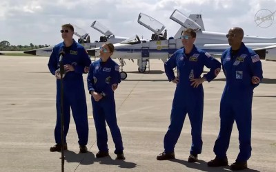 Artemis II astronauts arrive in Florida to prepare for launch to the moon Artemis II astronauts arrive in Florida to prepare for launch to the moon