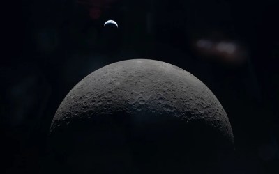 Artemis 2 spies a crescent Earth above the moon's horizon | Space photo of the day for April 10, 2026 Artemis 2 spies a crescent Earth above the moon's horizon | Space photo of the day for April 10, 2026