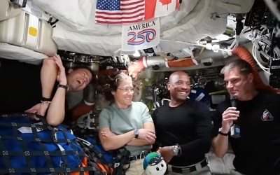 Artemis II splashes down safely after historic voyage around the moon Artemis II splashes down safely after historic voyage around the moon