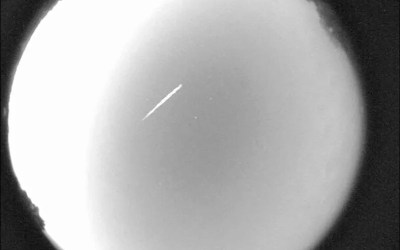 A bright moon may dim the Eta Aquarid meteor shower made up of Halley's comet debris A bright moon may dim the Eta Aquarid meteor shower made up of Halley's comet debris