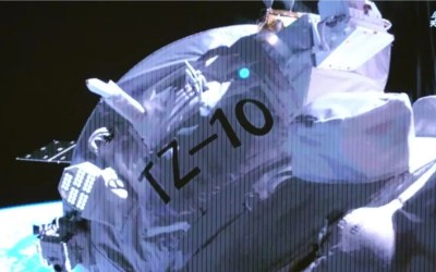 China's Tianzhou 10 freighter delivers 7 tons of cargo to Tiangong space station China's Tianzhou 10 freighter delivers 7 tons of cargo to Tiangong space station